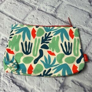 2/$7‼️ Ipsy Abstract Cactus Succulent Desert Nature Makeup Bag